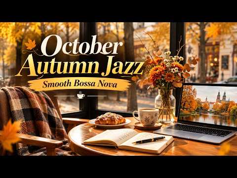 October Autumn Jazz ☕ Smooth Bossa Nova for Relaxing, Work & Study
