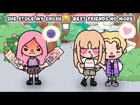Who Will He Choose 👉 Me or My Best Friend? 💔 Best Friends Turned Enemies | Toca Boca Life Story