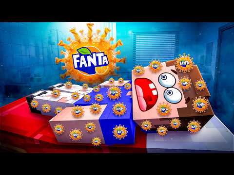 THE FANTA VIRUS IS ON THE LOOSE! 😱 WHO IS INFECTED? MINECRAFT