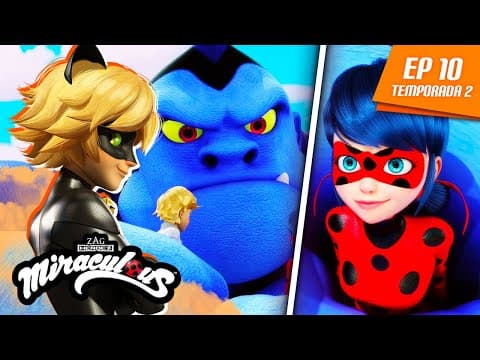 MIRACULOUS | 🐞 GORIZILLA 🐾 | Episodio completo ▶️ Temporada 2 Episodio 10