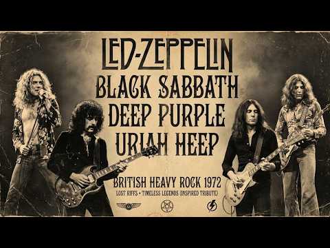 The Golden Age of British Heavy Rock 🎸 Zeppelin • Sabbath • Deep Purple • Uriah Heep
