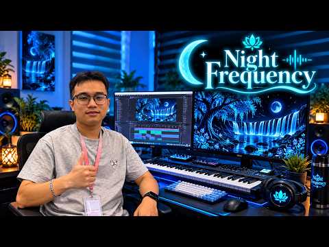 How I Create Relaxing Visuals for Night Frequency | Full Editing Tutorial