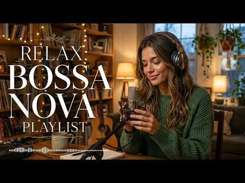 Relax Bossa Nova LIVE 24/7 - Soft Covers of 50 Popular Songs 🌿 Female Vocal Café Lounge