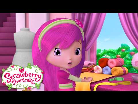 Strawberry Shortcake 🍓 Designing the Perfect Dress! 🍓 Berry Bitty Adventures 🍓 Cartoon for Kids