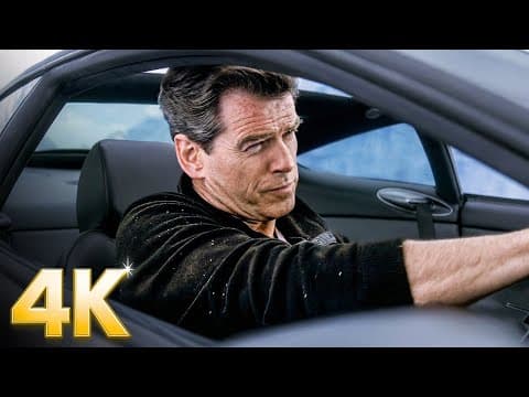 Tanks, Bikes & Ice Cars. 007's Wildest Rides | Brosnan Bond |⚡ 4K