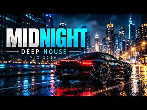 MIDNIGHT DEEP HOUSE 🌃 | Night Drive Mix 2026 | Deep Bass & Chill Vibes