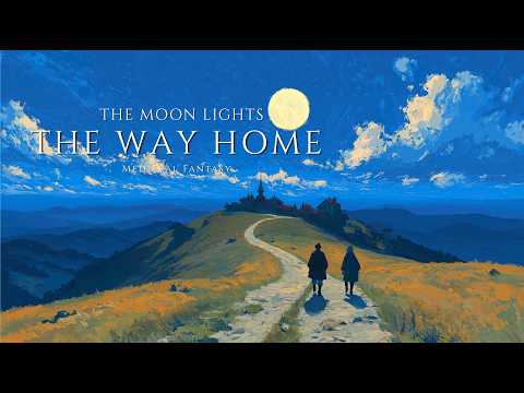 The Moon Lights the Way Home | Medieval Fantasy Music for Focus and Relax