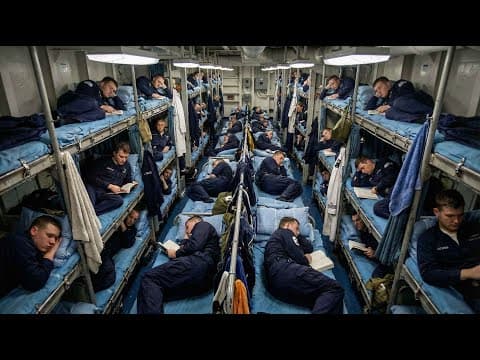 The Crazy Ways Aircraft Carrier Crews Sleep, Shower &amp; Eat You Never Knew Existed