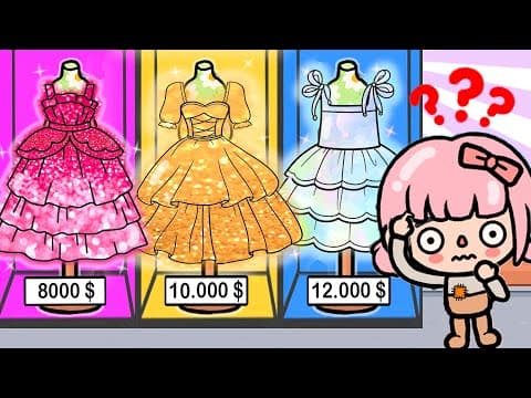 Cô Gái Nghèo Tại Cuộc Thi Thiết Kế Thời Trang | Toca Life Story | Toca Boca