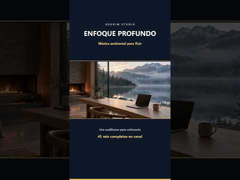 Sonidos ambientales para despejar tu mente 🎧 #Shorts #CodingMusic