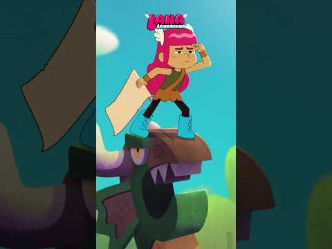 Sailing a Huge Ship on Land… #LanaLongbeard #CartoonNetwork