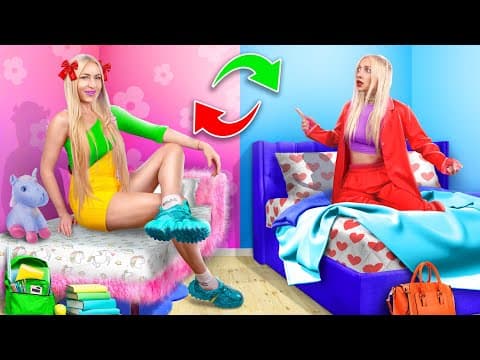 24 Hour Mom vs Daughter Body Swap!