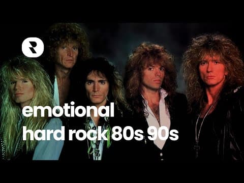 Power Ballads 80s 90s Playlist 🎸 Emotional Hard Rock Songs 🎸 Best Rock Ballads of the 80s and 90s