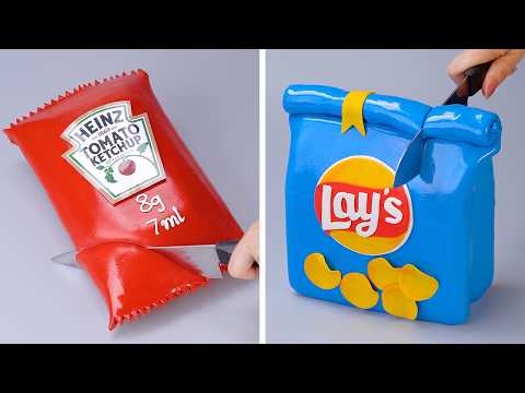 ✨ Kue Pelangi Sangat Memuaskan 💙❤ Amazing Fondant Cake Decorating Ideas | Easy Cake Recipes DIY