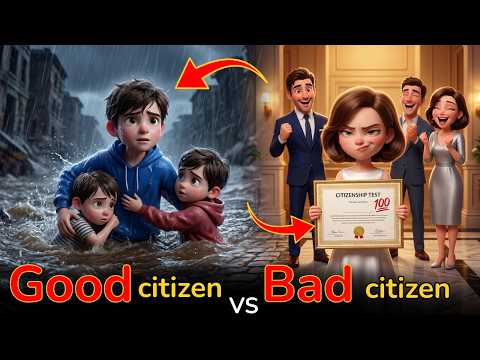 " Am I A Good Citizen ?" | English with Conversational Story