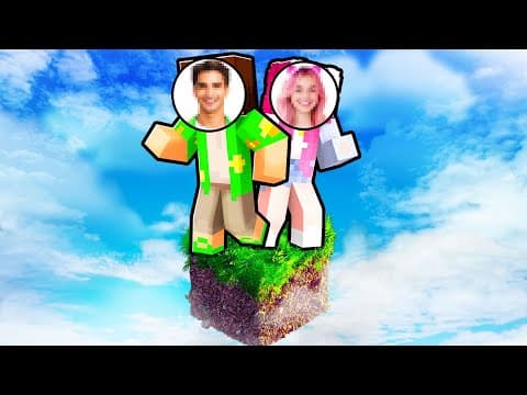 Blocat cu *CRUSH* pe un One Block REALIST in Minecraft...