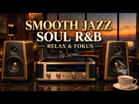 Smooth Jazz & Soul R&B 24/7 – Midnight Jazz Lounge | Relaxing Instrumental Vibes