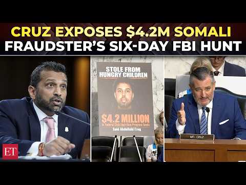'Minnesota fraudster fled but FBI...': Cruz highlights Abdulahi; Patel reveals how they caught him