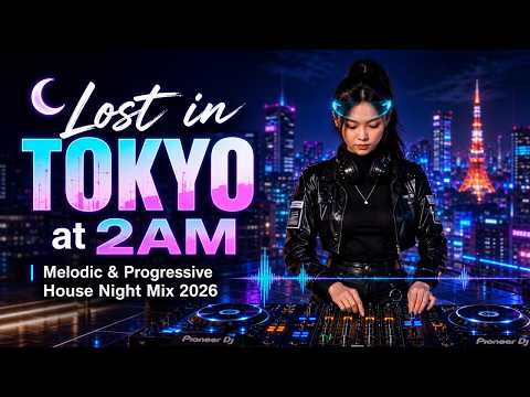 🌙 Lost in Tokyo at 2AM | Melodic & Progressive House Night Mix 2026