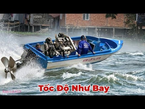 Võ Lãi Chế Gắn Đuổi Z Đặt Máy ISUZU 93 Chạy Tốc Độ Như Bay Trên Mặt Nước