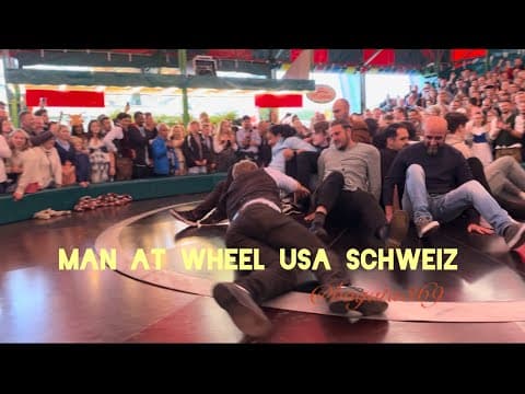 This guys came especially to be on the wheel 