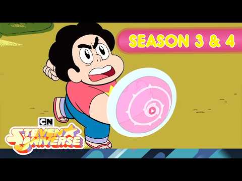 Can Steven Save Earth?! 🌍 | Season 3 and 4 Full Series | Steven Universe | Cartoon Network