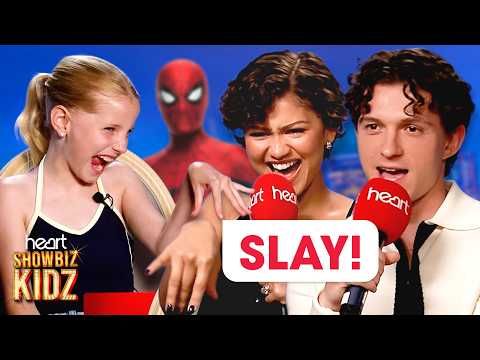 Zendaya & Tom Holland's Cutest Interview Ever | Showbiz Kidz