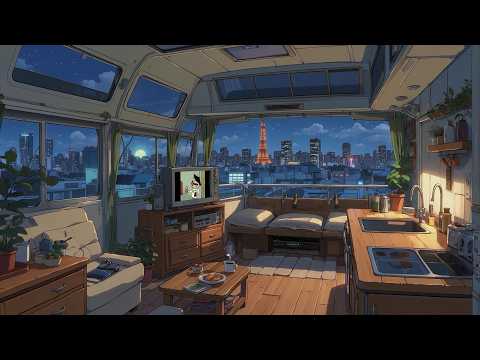 Night Room Vibes 🌃 Soft Lofi Chill Beats for Study & Relax 🎧