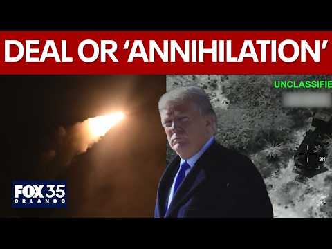 Trump issues "annihilation" warning to Iran at UN