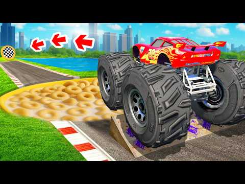 HOW FAR CAN A CAR DRIVE OVER A GIANT CEREAL BOWL IN GTA 5?