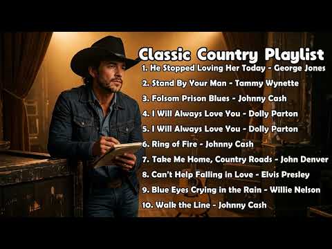 Classic Country | Timeless 60s 70s 80s - And I Love You So, Let It Be, Can't Help Falling In Love