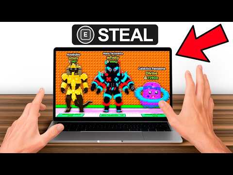 I Stole My Friends Brainrots In REAL LIFE...