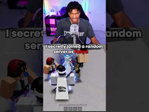 They thought I was FOLTYN.. 😭🙏 #roblox