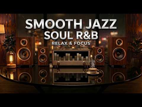 Smooth Jazz & Soul R&B – Midnight Jazz Lounge | Relaxing Instrumental Vibes 24/7
