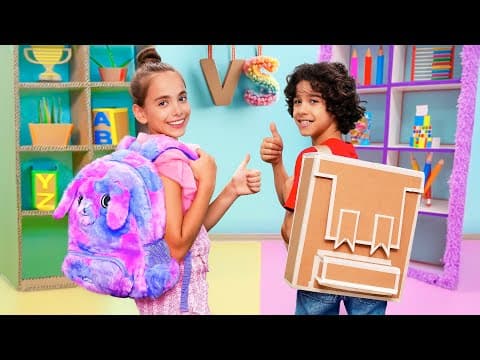 قصص حقائب الظهر المدرسية السحرية للأطفال