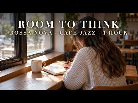 Room to Think ☕ Bossa Nova & Cafe Jazz for Planning, Writing and New Ideas | 1 Hour