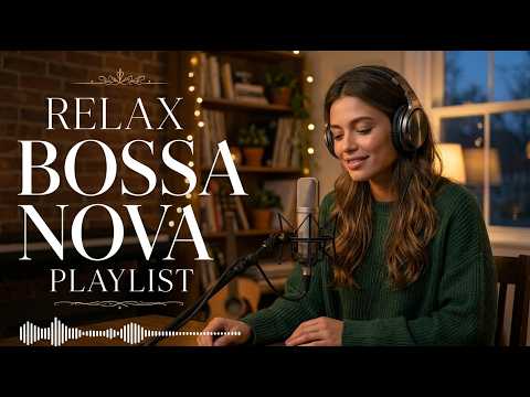 Relax Bossa Nova LIVE 24/7 - Soft Covers of 50 Popular Songs 🌿 Female Vocal Café Lounge