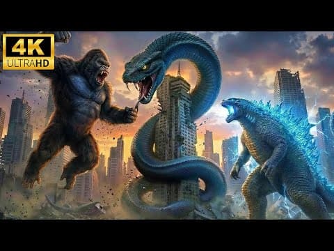 Kong vs Godzilla | City-Destroying Monster Clash