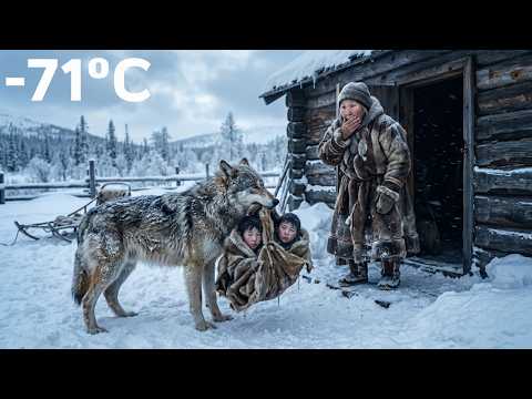 At -71°C in Siberia, a Wolf Carried Two Babies to an 80-Year-Old Woman, Begging for Help—What Next?