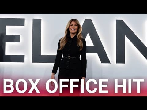 CNN forced to admit Melania documentary is a 'big success’ at the box office