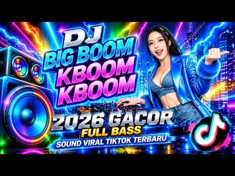 DJ BIG BOOM KBOOM KBOOM REMIX FULL BASS SOUND VIRAL TIKTOK TERBARU 2026 BY DJ ILHAM