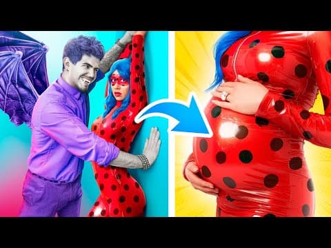 Pregnant Ladybug / Vampire and Ladybug Get Married