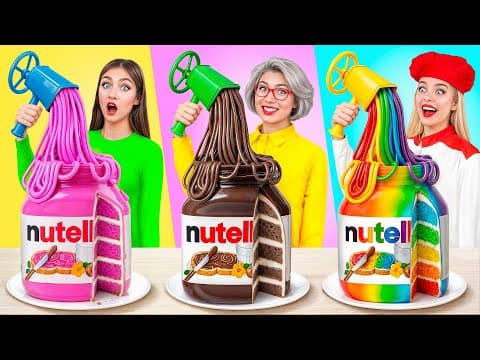 Me vs Grandma Cooking Challenge | Awesome Cooking Battle by Super Hyper DO