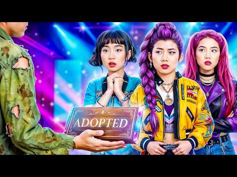 Kpop Demon Hunters Were Adopted By Poor Mom! Huntrix Vs Jinu Vs Poor Mom