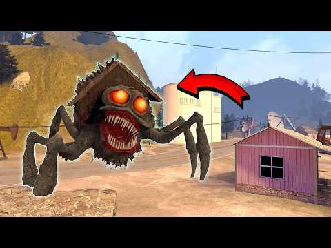 House turn into House head monster in garry's mod