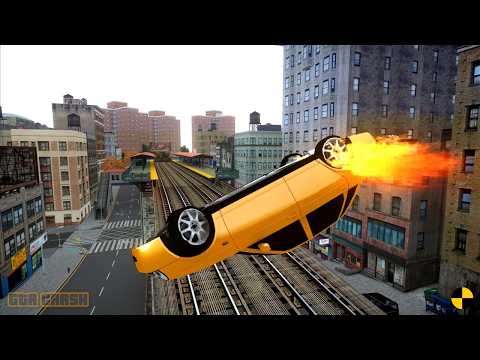 GTA 4 CRASH TESTING REAL CAR 810