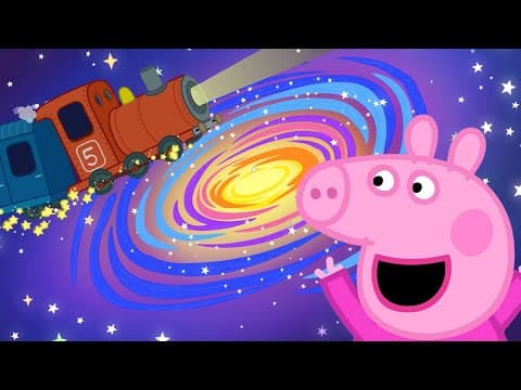 Peppa Takes a Train to Space?!🐽 Peppa Pig Full Kids Episodes | 30 Minutes