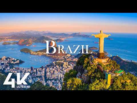 Brazil in 4K | From Pristine Landscapes to Rich Culture & Relaxing Music