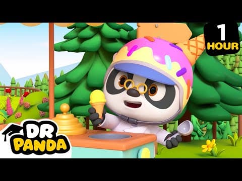 Ice Cream Frenzy! 🍧🍦Dr. Panda's Ice Cream Adventure | 9 Story Kids