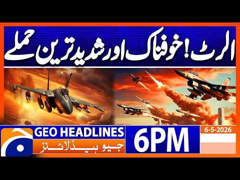 Israel Attacks..!! - Latest Updates | Geo News 6 PM Headlines | 6th May 2026